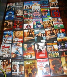 HUGE DVD MOVIE LOT 200+ Assorted DVDs Movies TV Shows Disc Only No Burned Disc 2 - Picture 1 of 8
