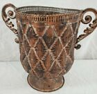 Metal Basket With Handles World Market Wilco Imports 12" Tall
