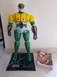 JEEG ROBOT D'ACCIAIO ROBOT 70 CM + FASCICOLI + POSTER (COMPLETO) - Foto 1 di 17