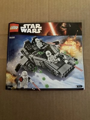LEGO Star Wars First Order Snowspeeder Set #75100 - Complete Set - Retired - Image 1 of 2