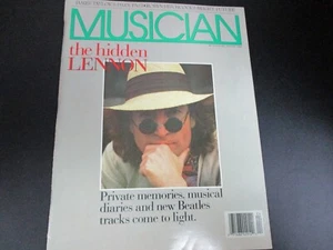 Musician Magazine April 1988-John Lennon Cover - Picture 1 of 9