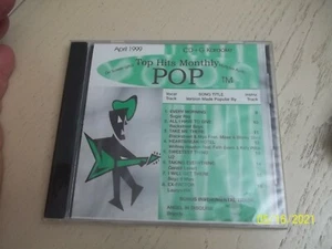 NEW SEALED TOP HITS MONTHLY POP APRIL 1999 MULTI ARTIST KARAOKE CD - Picture 1 of 2
