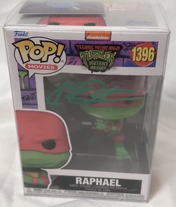 Funko POP! Movies: TMNT Mutant Mayhem Raphael 1396 - Kevin Eastman Signed - COA! - Picture 1 of 6