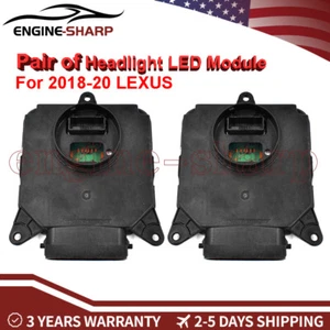 Pair 89907-11010 R019 89908-11010 Headlight LED Module For 2018-20 LEXUS LC500h - Picture 1 of 11