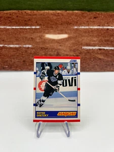 1990-91 Score Canadian #338 Magician Wayne Gretzky Los Angeles Kings - Picture 1 of 1