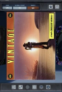 Star Wars Card Trader Vintage 2025 Star Crossed Rebels Orange Epic - Zdjęcie 1 z 2
