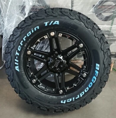 RID R01 9x17 5x120 Felgen + Reifen BF Goodrich KO2 265/65/17 Vw Amarok - Bild 1 von 3