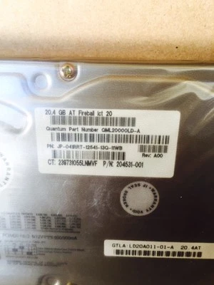 *New* Quantum Fireball LCT20 (QML20000LDA) 20.4GB, 4500RPM, 3.5" Internal HDD - Image 1 of 3