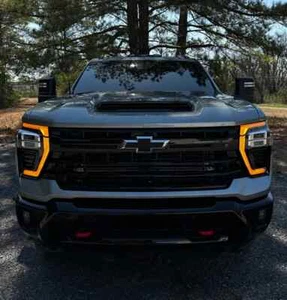 2024+ Chevrolet Silverado HD Amber DRL OEM LED Headlight Harness Plug and Play - Picture 1 of 3