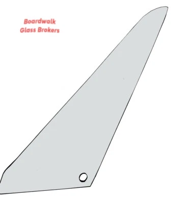 Chevrolet Malibu - Buick Skylark 4 Dr (66-67) vidro de ventilação esquerdo (RETIRADA LOCAL - Imagem 1 de 3