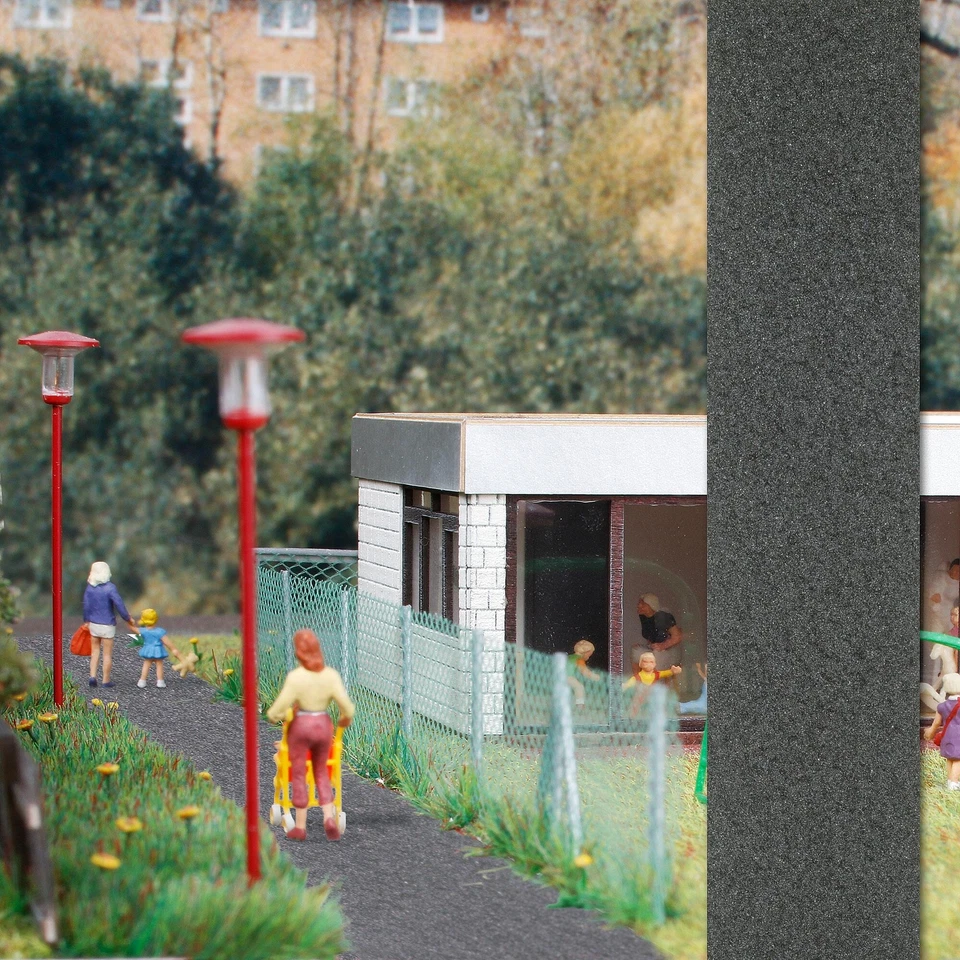 Asphalt road 1M - HO/N/TT gauge - Busch 7080 - Image 1 of 1