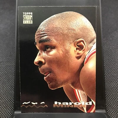 1993 Topps Stadium Club Harold Miner  Miami Heat #86 - Image 1 of 2