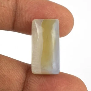 21.5 Cts Natural Blue Lace Agate Free Form Gemstone for Jewelry VG529 - Picture 1 of 4