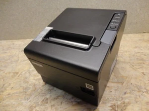 EPSON TM-T88V POS BON NETWERK PRINTER - M244A - ZWART - NIEUW - Afbeelding 1 van 4