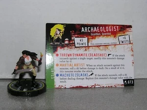 Horrorclix The Lab #073 Arqueólogo - Imagen 1 de 1