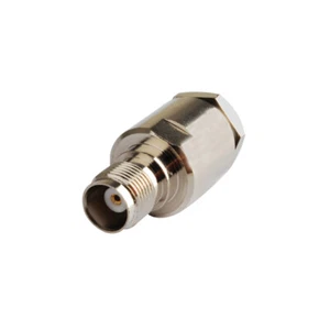 Conector TNC hembra abrazadera recta LMR400 RG8 RG214 RG213 cable coaxial conector RF - Imagen 1 de 2