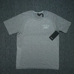Yale University Shirt Mens Extra Large Gray Lululemon Metal Vent Tech 2.0 NWT - Picture 1 of 9