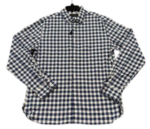 NEW The Men's Store at Bloomingdale's Slim Fit Button Down Shirt Blue Sz Medium - Picture 1 of 3
