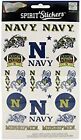 15 NAVY Spirit Stickers*Goat*Midshipmen*Football