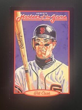 1993 Donruss Masters of the Game #9 WILL CLARK 3.5"x5" Jumbo Card Postcard