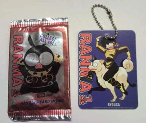 Ranma 1/2 Hanging card - RYOGA - fastner - mascotte - keyring - Imagen 1 de 1
