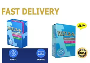 Filtri Rizla Slim 6 mm Rollfilter Tips Full Box 20 Packungen - Bild 1 von 2