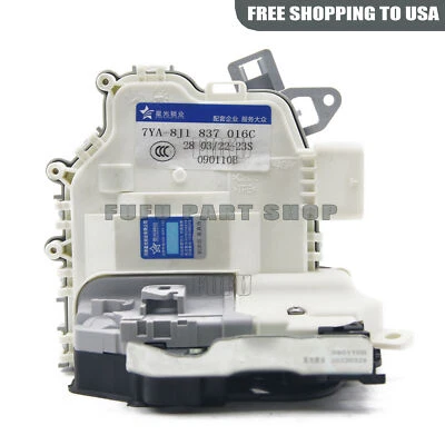 Mecanismo actuador de cierre de cerradura de puerta delantero derecho derecho derecho para AUDI A4 B8 A5 S5 A6 Q5 Q7 Foto 1 de 4