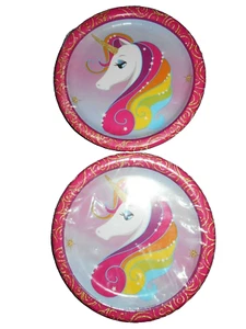 Unicorn Two Packs Of 18 Each Party Plates - Picture 1 of 1