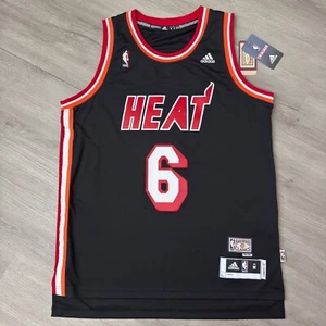 LeBRON JAMES Miami Heat Jersey Medium 40 adidas HWC 1995-1999 Swingman NBA - Picture 1 of 10