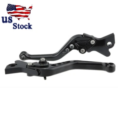 USA For YAMAHA FZ09/MT-09/SR FZ10/MT10 FZ07/MT07 Short Clutch Brake Levers 2018 - Image 1 of 4