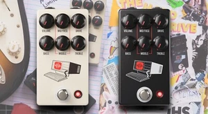 Pedal de distorsión de disco duro JHS - negro, pedal de guitarra - Imagen 1 de 1