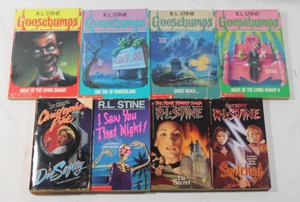 Lot of 8 Vintage Horror Paperbacks – Goosebumps, Fear Street, Christopher Pike - Bild 1 von 18