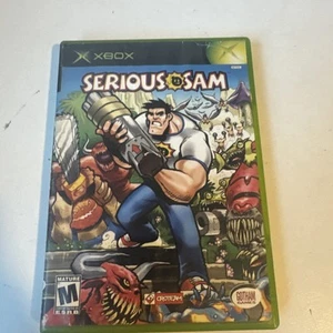 Serious Sam Video Game CIB (Microsoft Xbox, 2002) - Picture 1 of 6