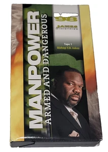 Manpower 98 Armed and Dangerous Bishop T.D. Jakes Tape 1 VHS - Bild 1 von 3