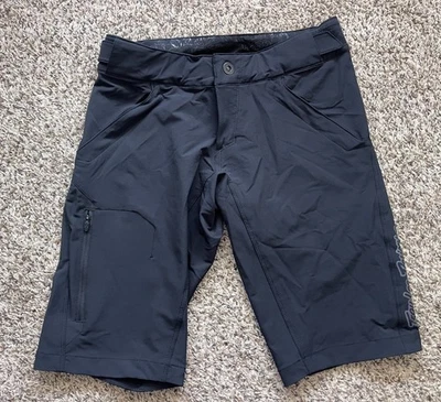 Troy Lee Designs Mischief Shorts Mujer Pequeño Negro 13.5" Sin Forro Bicicleta de Montaña Foto 1 de 4