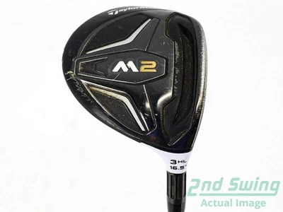 TaylorMade 2016 M2 Fairway Wood 3 Wood HL 16.5° Graphite Regular Right 43.25in - Image 1 of 4