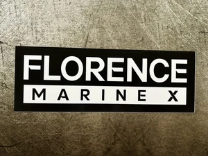 FLORENCE MARINE X STICKERS O’Neill LOST Volcom BILLABONG RVCA Futures Reef Planb - Picture 1 of 6