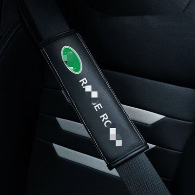 Funda de cinturón de seguridad de coche 2 piezas cojín de hombro interior para Land Rover Foto 1 de 4