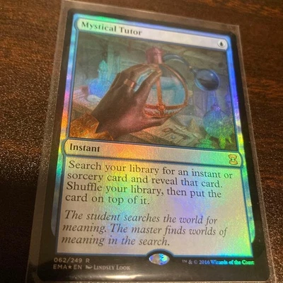 Mystical Tutor FOIL English Magic the Gathering EMA Card - Image 1 of 2
