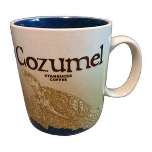 Tazza da caffè Starbucks Cozumel Global City Icon Series 16 once 2017 usata - Foto 1 di 9