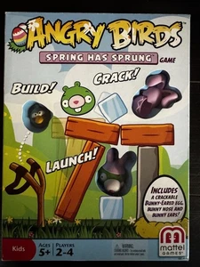 Mattel 2012 Angry Birds Game SPRING HAS SPRUNG Rare Hard To Find Complete in Box - Picture 1 of 10