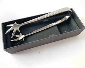 Claw Bird Bar Eiszange gehämmert Oberfläche 2003 Williams Sonoma ** NEU - Bild 1 von 14