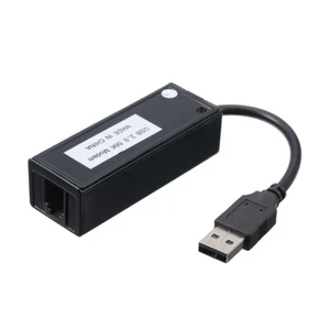 External USB 56K V.92 V.90 Dial Fax Modem for Win XP/VISTA7/8/10 U8C3 - Picture 1 of 7