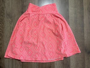 LuLaRoe Skirt, Girl's Size 2, Pink White, A-line, Pull On - Picture 1 of 10