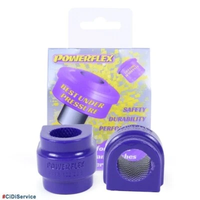 Kit 2 Boccole Barra Stabilizzatrice Anteriore Powerflex Mini R55 R56 R57 R60 R59 - Immagine 1 di 3