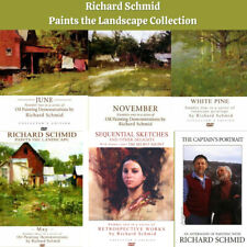 6 BOXED Richard Schmid Landscape Painting 6 DVD Oil Painting videos ART Drawing