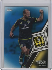 2018 Topps MLS Federico Higuain Blue /99