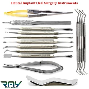 Dental Micro Oral Surgery Instruments Kit For Dental Surgical Surgery Tools Set - Picture 1 of 7