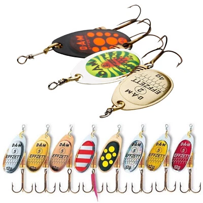 DAM Effzett Standard Spinner # 1 - 6 Barsch Forelle Hecht Raubfisch Köder - Bild 1 von 4