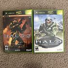 Halo 1 Combat Evolved And Halo 2 Og Xbox Complete Cib Tested